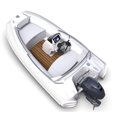 Bateau pneumatique hors-bord - GT11  - Argos Nautic Manufacturing LLC - semi-rigide / open / à console latérale