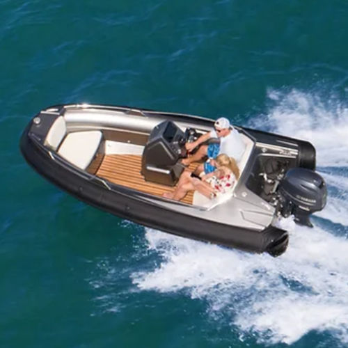 Bateau pneumatique hors-bord - GT14 - Argos Nautic Manufacturing LLC - semi-rigide / open / à console latérale