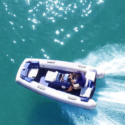 Bateau pneumatique hydrojet - JET11  - Argos Nautic Manufacturing LLC - semi-rigide / open / à console centrale