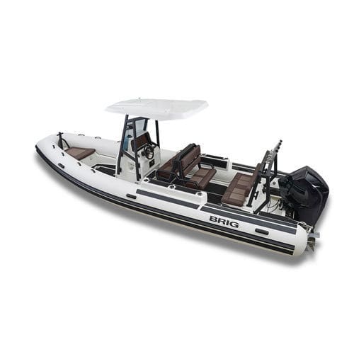 Bateau pneumatique hors-bord - Navigator 24 - Brig U.S.A. LLC - RIB / open / à console centrale