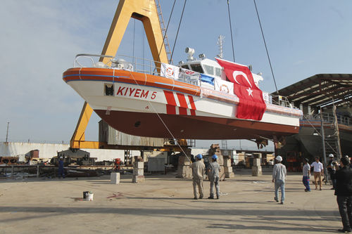 Bateau de recherche et sauvetage - KIYEM 6 - Ozata Shipyard - in-bord / en aluminium