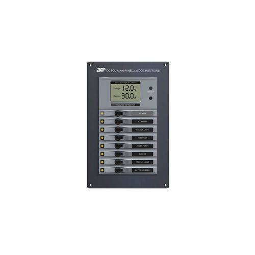Unité de distribution d'alimentation pour bateau - DC PDU Main Panel, 12VDC(24VDC)/7 Positions - APM TECHNOLOGIES (Dongguan) Co., Ltd