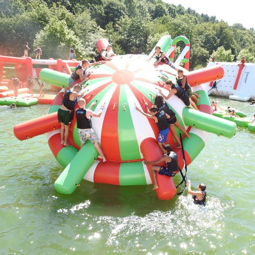 Jeu aquatique planète - AQUAZONE parc aquatique - pour base de loisirs / gonflable / flottant