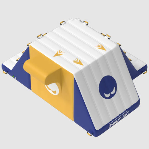 Jeu aquatique mur d'escalade - BAQ-00330 - Boost-Air - toboggan / pour base de loisirs / gonflable