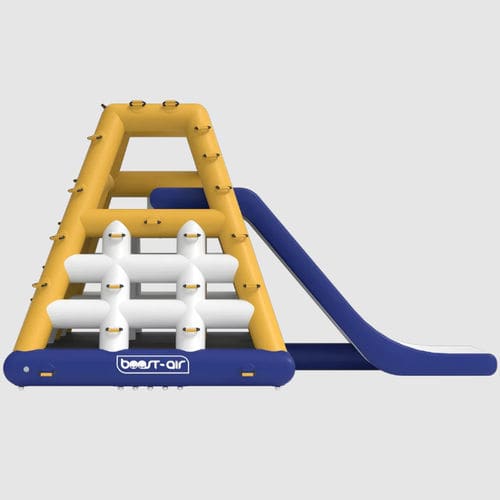Jeu aquatique toboggan - BAQ-00610 - Boost-Air - parc / pyramide / pour base de loisirs