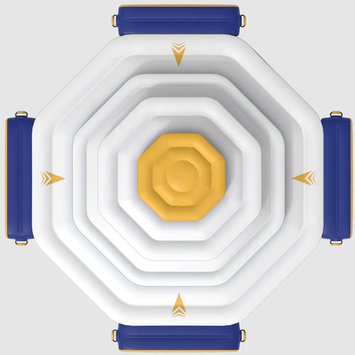 Parc aquatique - BAQ-00740 - Boost-Air - pour base de loisirs / gonflable