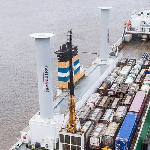 Rotor Flettner pour navire - Norsepower Oy Ltd.