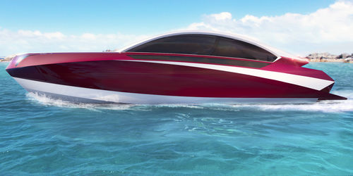 Vedette in-bord - 7 ESCAPE - Kabe Yachts - hard-top / max. 12 personnes / avec cabine