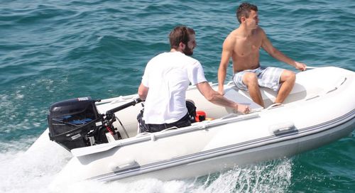 Bateau pneumatique hors-bord - W3 - Wimbi Boats Ltd - semi-rigide / open / max. 4 personnes