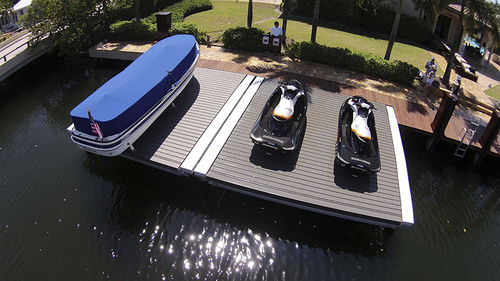Ascenseur à bateaux - PWC  - No Profile Boat Lifts - à jet-ski / monté sur ponton