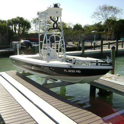 Ascenseur à bateaux - No Profile Boat Lifts - flottant / sur mesure
