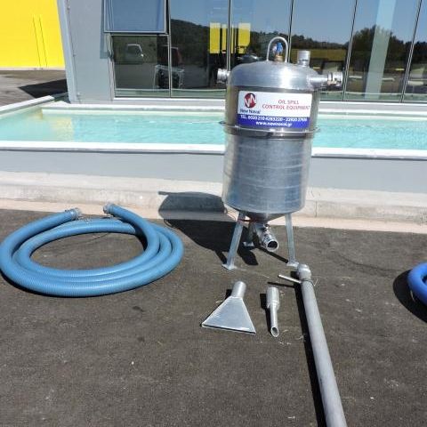 Système de vide pour chantier naval - ScorVac 5L - New Naval Ltd. - mobile / de récupération d'hydrocarbures