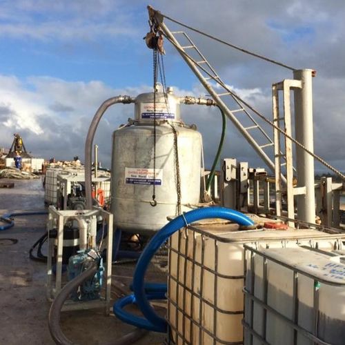 Système de vide pour chantier naval - ScorVac 12L - New Naval Ltd. - de récupération d'hydrocarbures