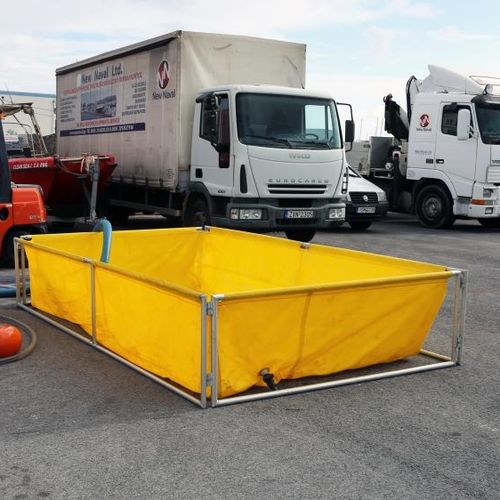 Réservoir à eau - 4 - New Naval Ltd. - d'hydrocarbure / de stockage temporaire / avec cadre