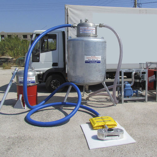 Système de vide pour chantier naval - ScorVac 10L - New Naval Ltd. - de récupération d'hydrocarbures