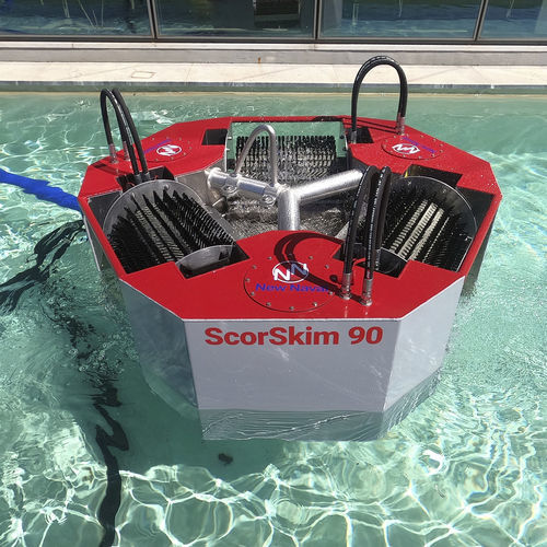 Écrémeur d'hydrocarbures à tambour rotatif - ScorSkim 90  - New Naval Ltd. - à brosse / à disque / pour eau calme