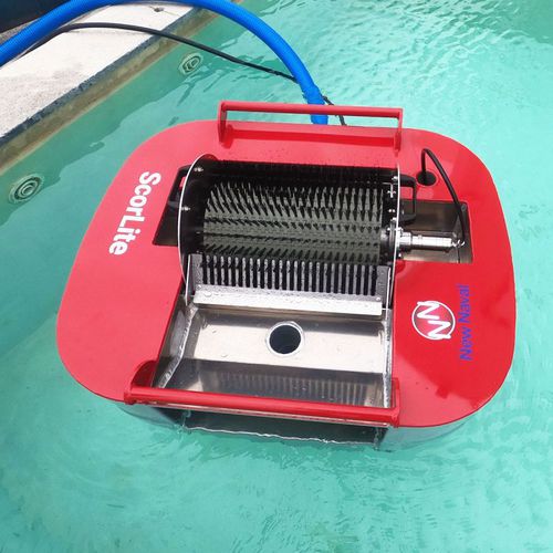 Écrémeur d'hydrocarbures à tambour rotatif - Scorlite  - New Naval Ltd. - à brosse / à disque / pour eau calme