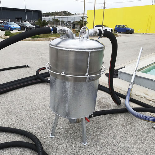 Système de vide pour chantier naval - ScorVac 5L - New Naval Ltd. - mobile / de récupération d'hydrocarbures