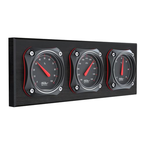 Station météo analogique - 1582-06 - Feingerätebau K. Fischer GmbH