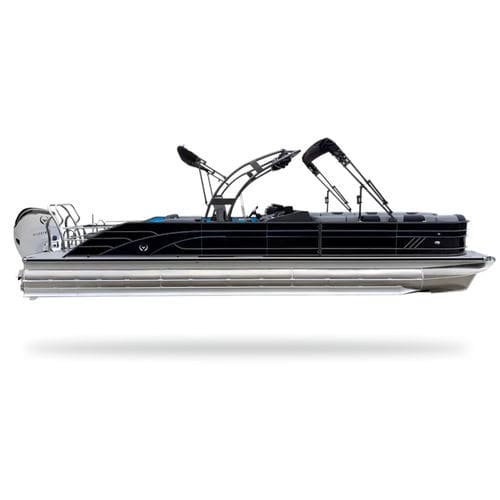 Bateau ponton hors-bord - V30 - Vision Marine Technologies - électrique / open / max. 15 personnes