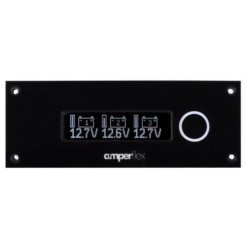 Tableau de contrôle pour bateau - uMonitor - amperflex - pour yacht / pour batterie / pour réservoir