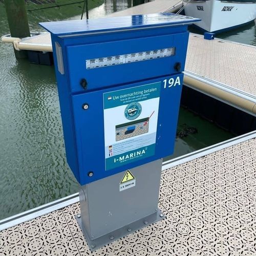 Borne électrique - K04  - ARABEL NV - MARINA INTEGRATED SYSTEMS - pour ponton / à LED
