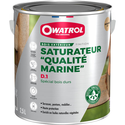 Saturateur pour bois - D1 QUALITE MARINE - DURIEU GROUP