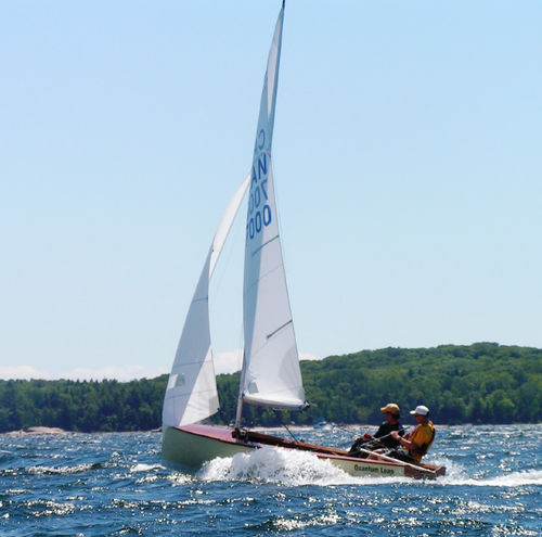 Grand-voile - Albacore  - Evolution Sails - foc / pour quillard de sport monotype / Albacore