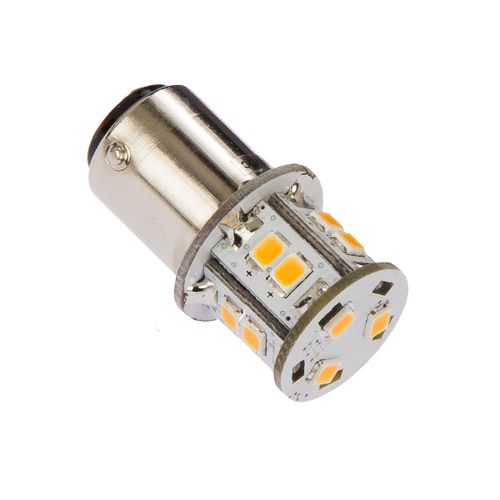 Ampoule à LED pour bateau - Ba15S-T13-WW - NauticLED