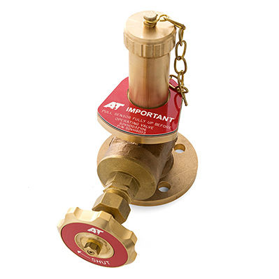 Vanne d'arrêt - ATSOVG3 - A T Instruments Ltd - pour bateau