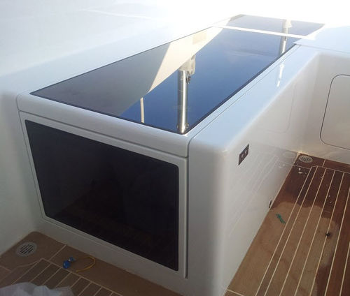 Porte de descente - NAUTICOLIVER S.r.l. - pour yacht / coulissante