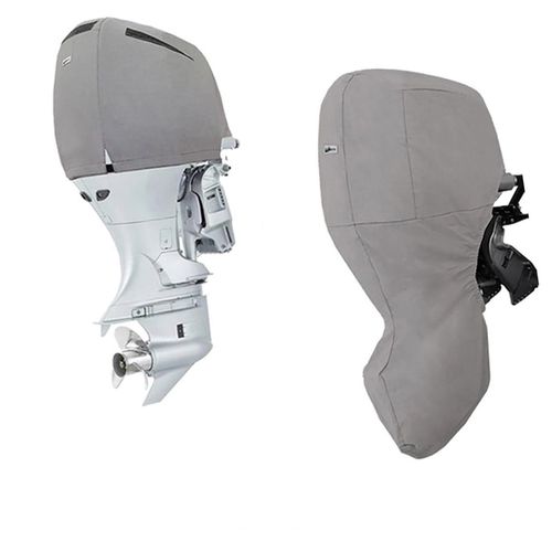 Housse de protection de bateau - H00-C - OCEANSOUTH - de moteur hors-bord / grise