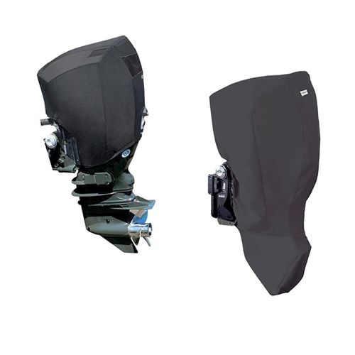 Housse de protection de bateau - E00-FC - OCEANSOUTH - de moteur hors-bord / noire