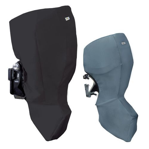 Housse de protection de bateau - E00-F - OCEANSOUTH - de moteur hors-bord / noire / grise