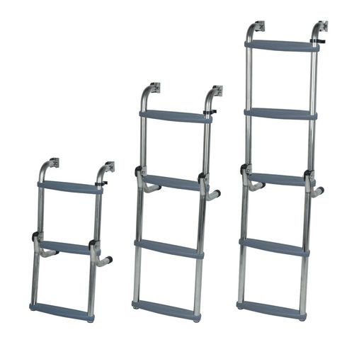 Échelle pour bateau - MA 03 series - OCEANSOUTH - pliante / d'embarquement / en inox