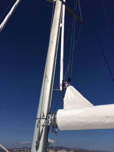 Bôme enrouleur - Petitjean Composites - pour sailing-yacht / pour voilier / sur mesure