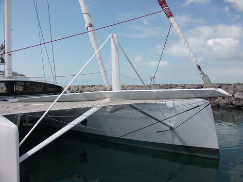 Traverse sur mesure - Petitjean Composites - en carbone / pour catamaran