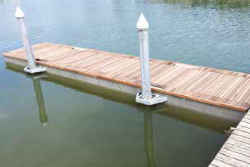 Ponton flottant - SYSTEM GROUP MARINE - d'amarrage / pour marina / en béton
