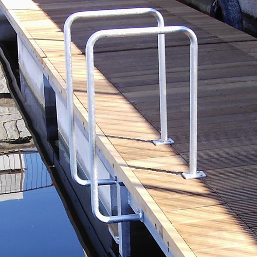 Échelle pour ponton - SCALETTE DI SICUREZZA - Nuova Metalmeccanica srl - marine division - fixe / de secours / en inox