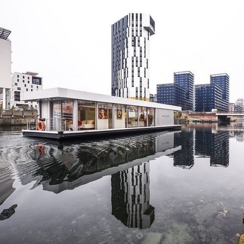 Bateau maison in-bord - MUNICH  - BOATHOME - écologique
