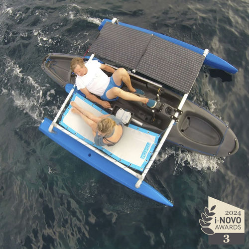 Kayak sit-on-top - PEDAYAK SOLAR - L' AQUAPHILE sarl - de randonnée / de loisir / de mer