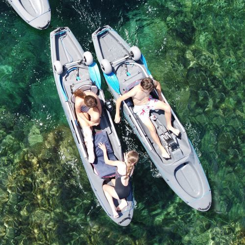 Kayak sit-on-top - PEDAYAK ELECTRIC BASIC - L' AQUAPHILE sarl - de randonnée / de loisir / de mer