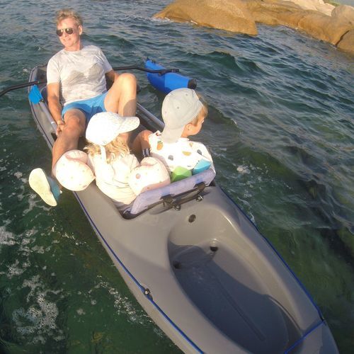 Kayak électrique - Pedayak Electric Biplace - L' AQUAPHILE sarl - sit-on-top / de randonnée / de loisir