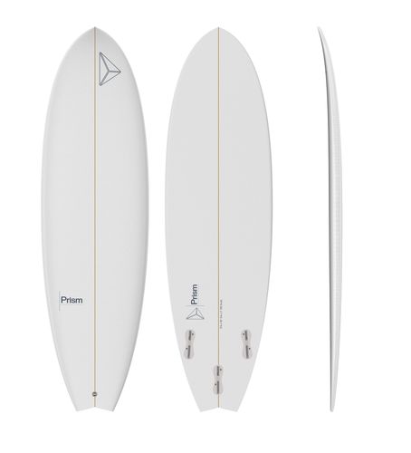 Planche de surf shortboard - Fish 6'0 ESSENTIAL SERIES FCS 2 - Prism Surfboards - fish / intermédiaire / expert