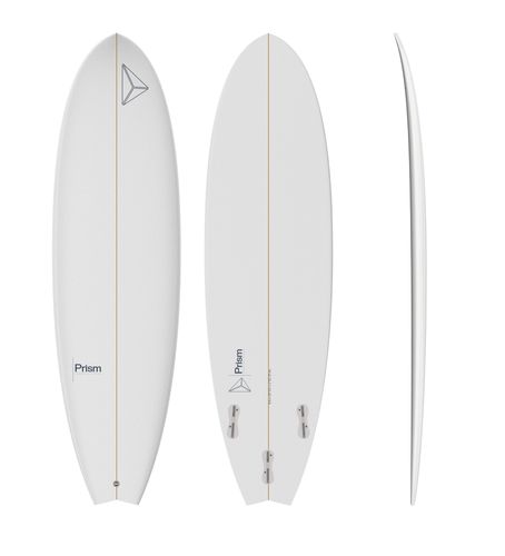 Planche de surf shortboard - Fish 6’4 ESSENTIAL SERIES FCS 2  - Prism Surfboards - fish / intermédiaire / expert