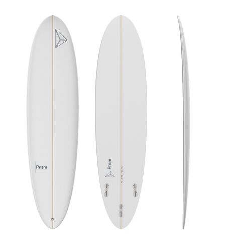 Planche de surf egg - Mid Length 7'2 ESSENTIAL SERIES FCS 2 - Prism Surfboards - débutant