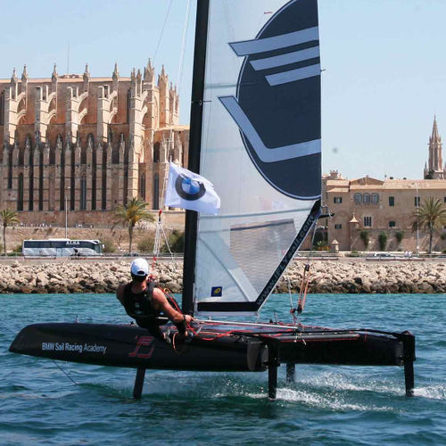 Catamaran de sport à foil - 15 - CEC Catamarans / iFLY - double / en carbone