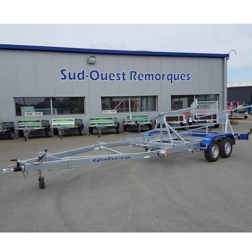 Remorque de route - SUD OUEST REMORQUES - pour bateau / à 2 essieux / 185R14C