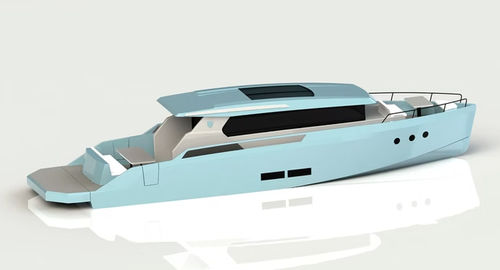 Vedette in-bord - BY45 Speedster - Brizo Yachts - trimoteur / hard-top / traditionnelle