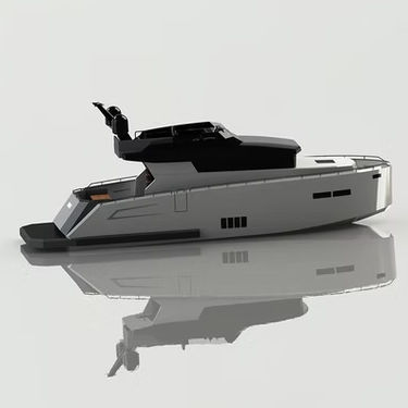 Vedette in-bord - BY42 FLY - Brizo Yachts - trimoteur / à fly / avec cabine